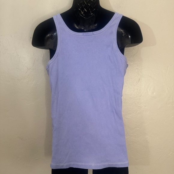 Code 22 Gel Logo Tank Top Large Gently worn 100% cotton ribbed fabric - Picture 3 of 4